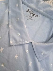 Roadster Printed Drop Shoulder Short Tshirt.