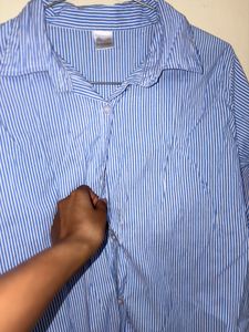 Striped Blue Shirt