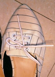 White Flat Mules For Women&#39;s-40 Size