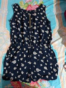 Balloon Print Romper