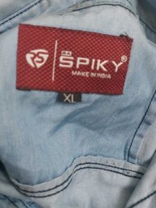 Denim &#34;Spiky&#34; Shirt 👔