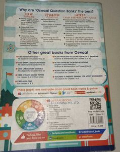 Oswaal CBSE Class 10 Science Question Bank