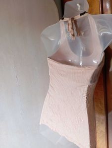 Embellished Halter Top