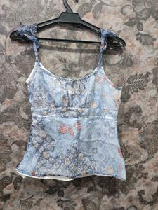 Softgirl Girly Style Ethnic Top.