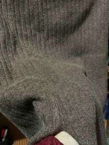 Ribbed Knit Pencil Skirt