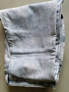 Acid Wash Denim Jeans
