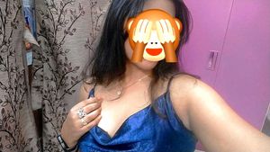 Navy Blue Boat Neck Party Dress