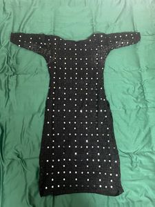 Black Mirror Work Kurti