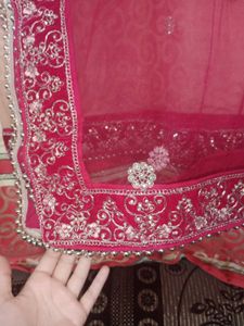 Pink Embroidered Lehenga💗✨