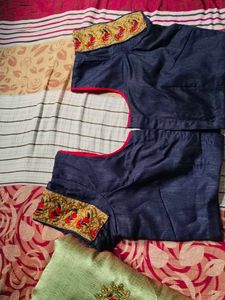 Elegant Embroidered Sari