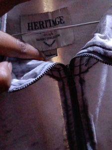 Heritage Gray Half-Zip Pullover