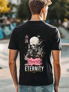 Skull Graphic Black T-Shirt