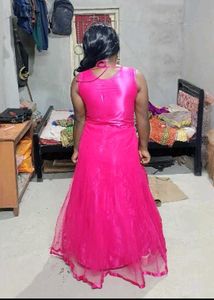 💥 Free Delivery💥Pink Ethnic Gown