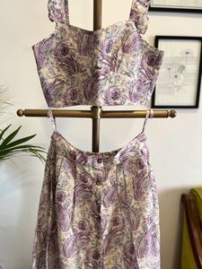 Skirt Top Set