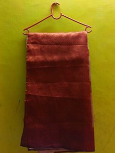 Elegant Patterned Saree (Worn Once )