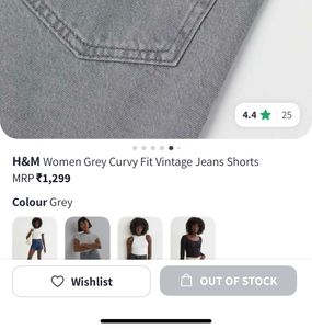 H&amp;M Grey Shorts
