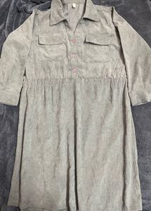 Corduroy Dress.🩶🦓