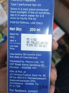 Parachute Onion Hair Oil 200ml