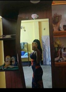 Fiery Print Bodycon Dress