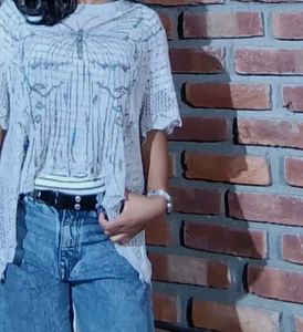 Y2K Sheer Top