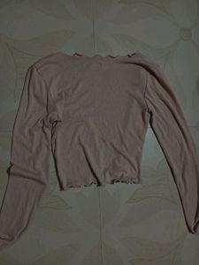 Cute Pink/ peach /nude Cardigan