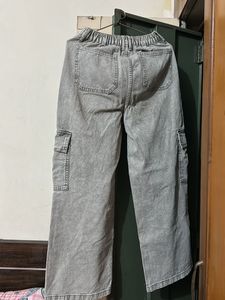 Gray Cargo Pants