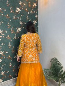 Beautiful Lehenga Choli With Detachable Shrug