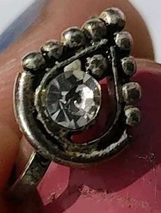 Sparkling Silver nose Ring