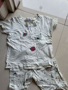 Combo 12 NoBoys&#39; Striped Tee &amp; Shorts Set