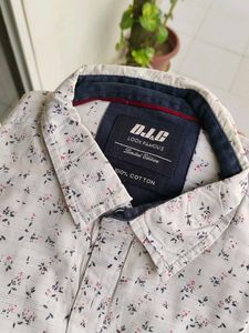 DJ &amp; C Floral Breeze White Shirt - Limited Edition