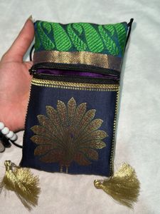 Ethnic Peacock Pouch