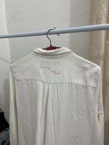 Original Desigual Women White Shirt/Embroidered