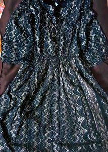 Ethno- Western Fit N Flare Dress For Summers