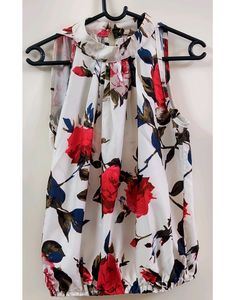 Floral Halter Top