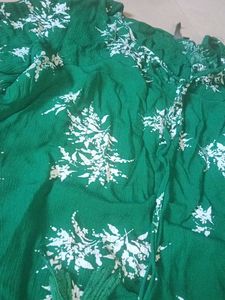 High Low Green Top