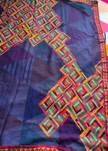 Light Weight Georgette Saree With Saparate Blouse