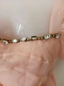 PEACH PRINCESS SHORT DRESS
