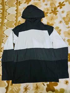 Color Block Hoodie Shirt