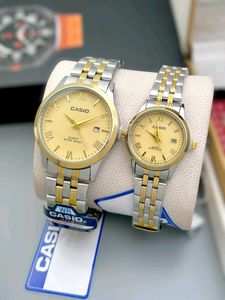CASIO COUPLE WATCHES PREMIUM QUALITY