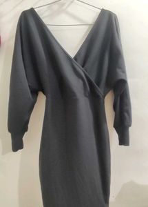 Shien Black Bodycon Dress