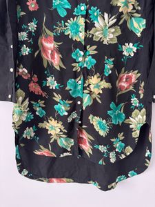 Buttoned High-Low Kurti