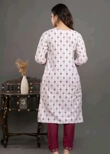 2 kurta Pant And Dupatta Set
