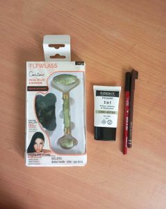 Combo Of Jade Roller Gua Sha