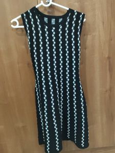 Patterned Knit Dress