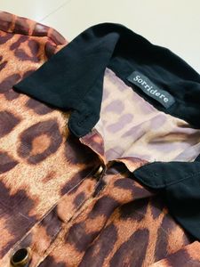 Leopard Print Tunic Top