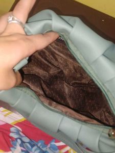 Sea Green Ruched Shoulder Bag🎀