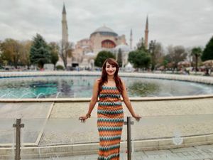 Veromoda’s Straight Fit Long Multicoloured Dress