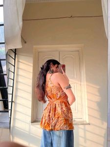 Navaratri Festive Kurti (Padded)