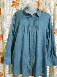 Blue Long Sleeve Shirt