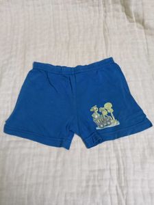 Cute Blue Kids Shorts